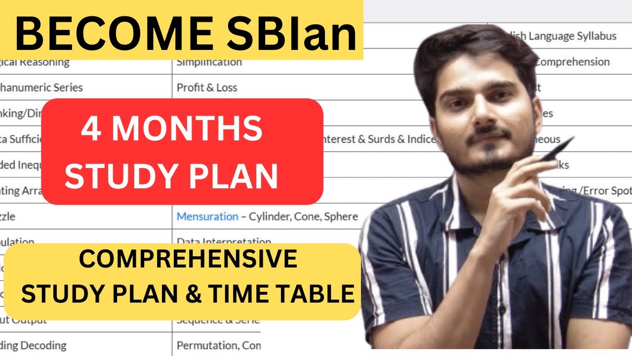 SBI Clerk 2024 | Complete Details | Study Plan | Become SBI JA in 4 Months