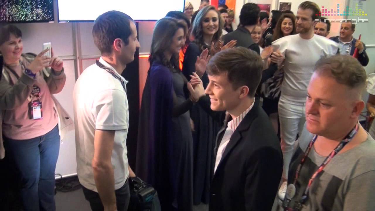 Loïc Nottet is off to the stage in Vienna - Eurovision