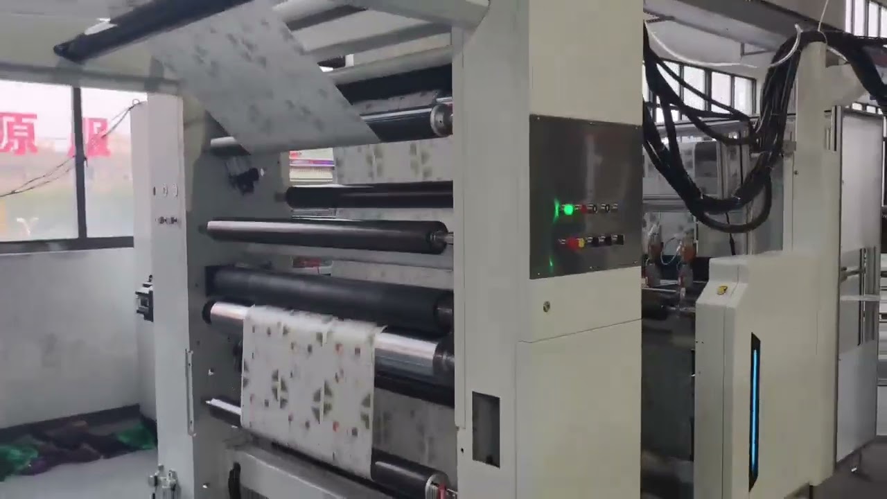 Double Roll Wrapping Paper Slitting and Cutting Machine for Fast Food Packaging 23gsm Paper