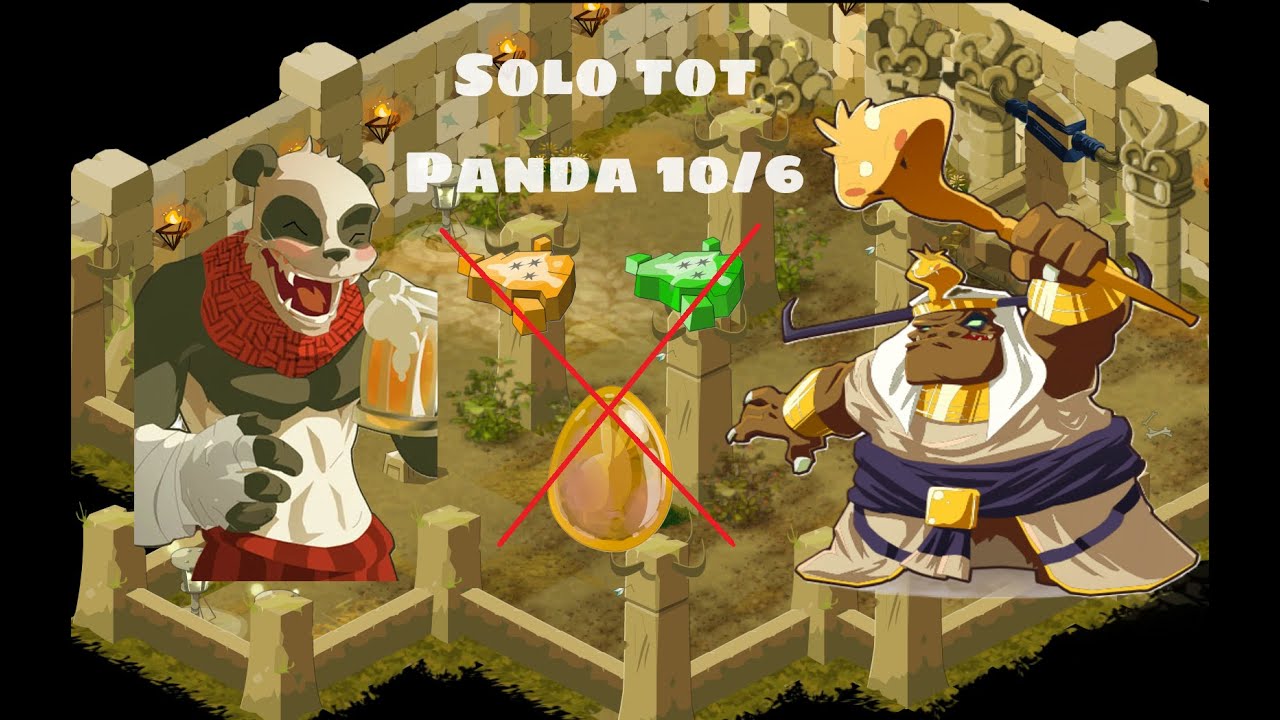 Solo Tot Panda 10/6 [Dofus Retro Beta]