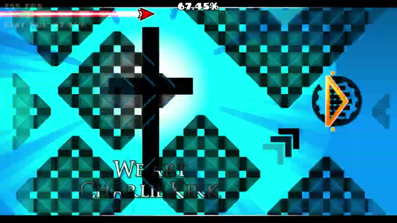 ''Charlie Kirkles' 100% by KartzTW & More | Geometry Dash Charlie Kirk Level