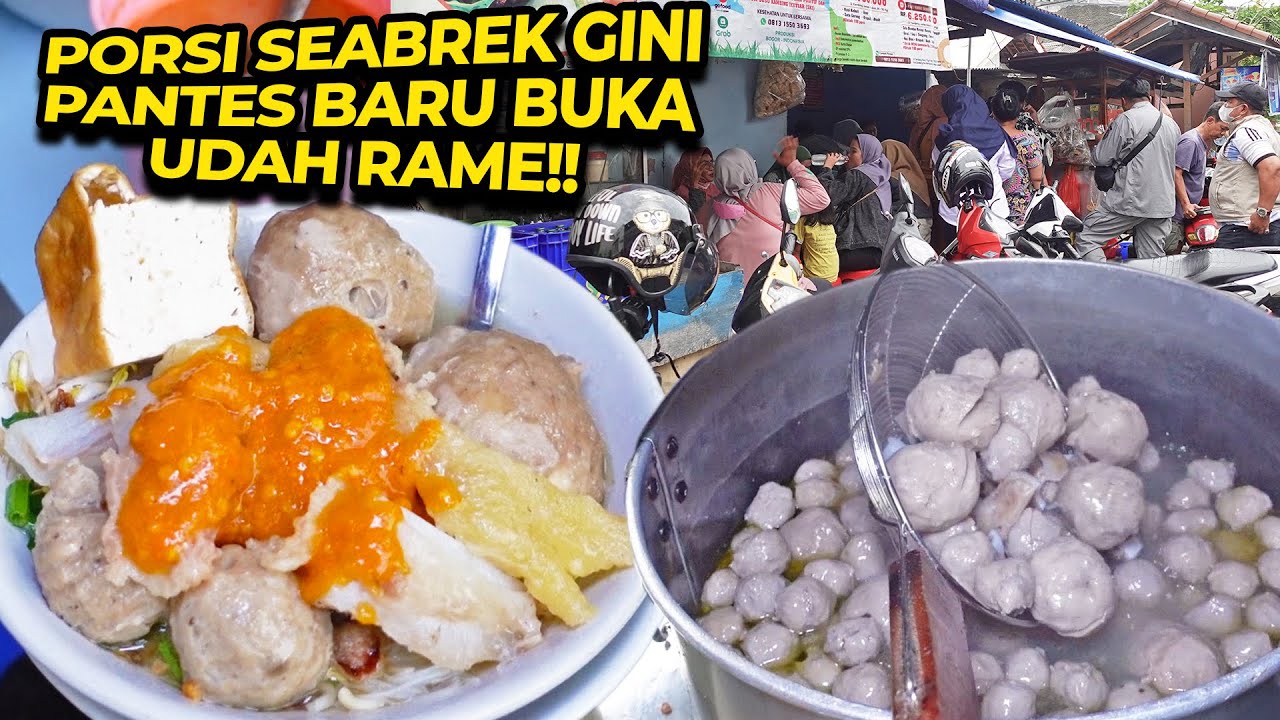 PANTES ANTRI MULU!! BAKSO SEABREK PAKE TETELAN, TULANG MUDA. JUAL DENGKUL GEDE MURAH!