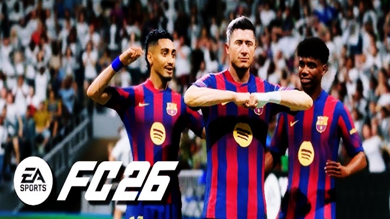 FIFA 26 - SOCCER AID VS BARCELONA GAMEPLAY (EA SPORTS FC 26)