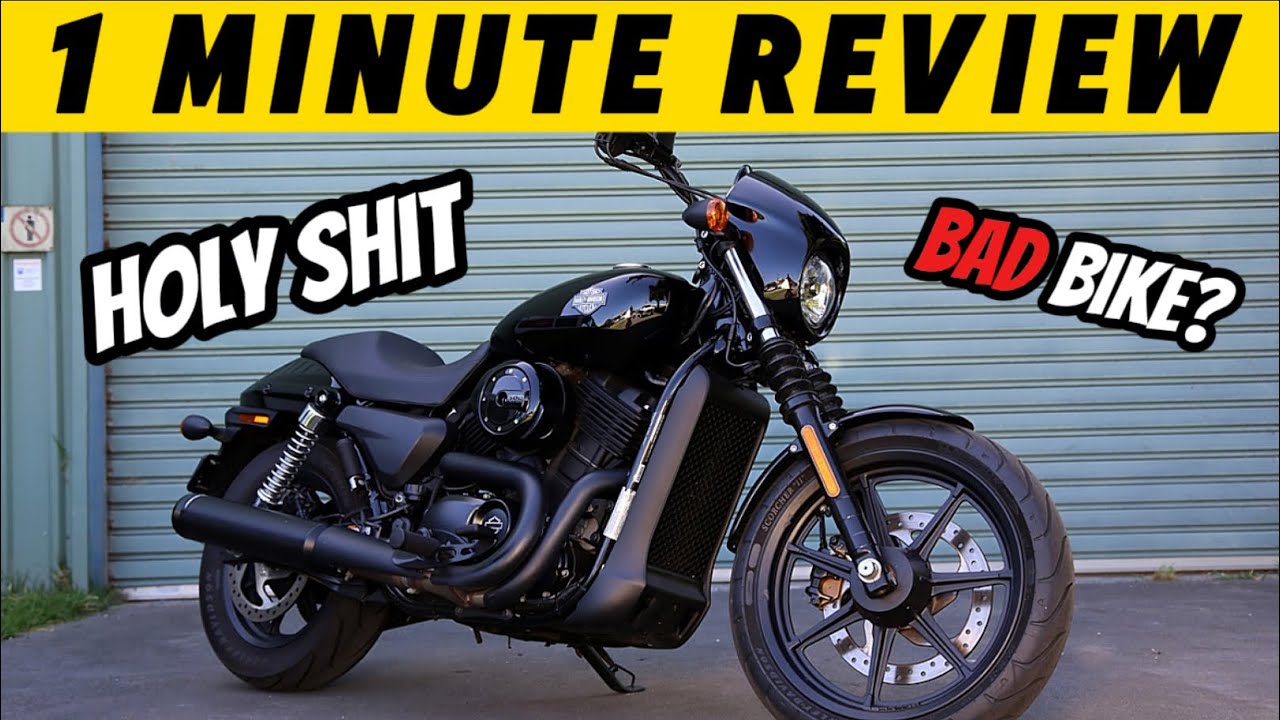 1 Minute Review: Harley Davidson Street 500
