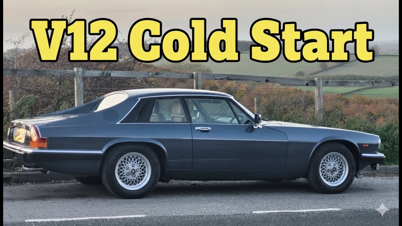 Jaguar XJS V12 - 4 Degrees C cold start