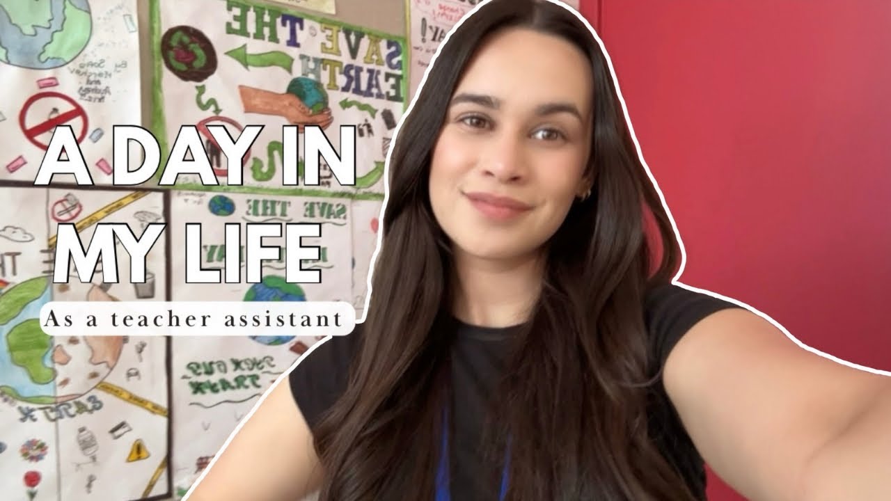 A day in the life of a teacher assistant 👩‍🏫📚🤍