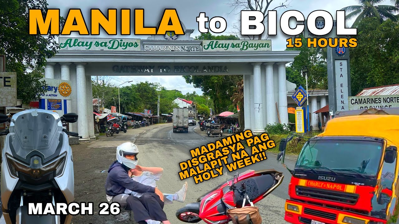 MANILA TO BICOL-SORSOGON CITY | 15 HOURS SOLO RIDE / NMAX V3