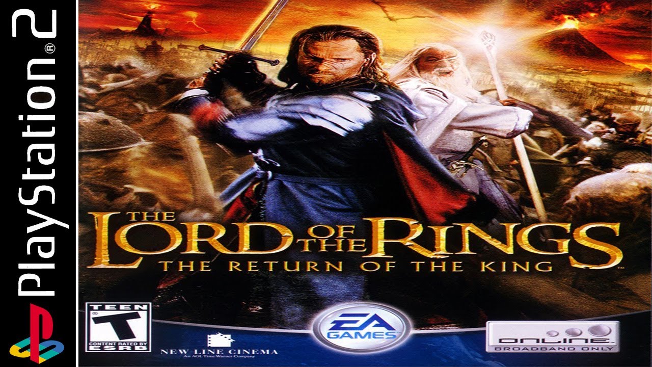 The Lord of the Rings: The Return of the King - Story 100% - Full Game Walkthrough / Longplay (PS2)