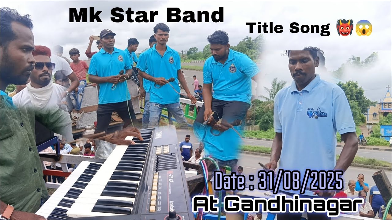Mk Star Band Mirkot 🥁 ll At Gandhinagar 31/08/2025 #trending #viral #vlog #love #live #mk_star_band 