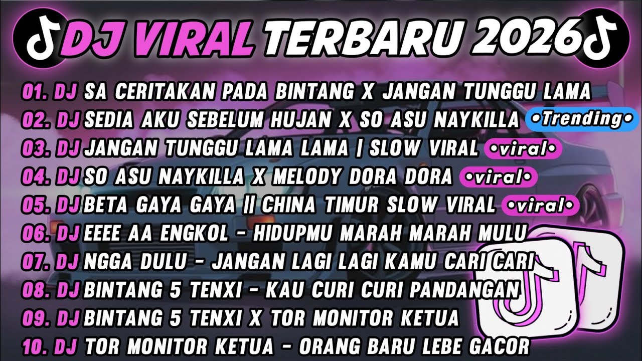 DJ TIKTOK TERBARU 2025🎵DJ SA CERITAKAN PADA BINTANG X JANGAN TUNGGU LAMA🎵DJ SEDIA AKU SEBELUM HUJAN
