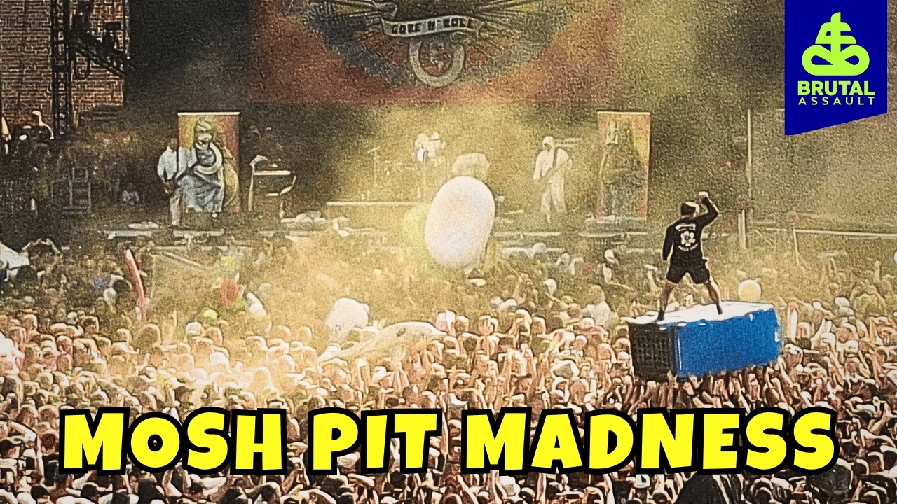 MOSH PITS & CROWD SURFING at Brutal Assault 2025!