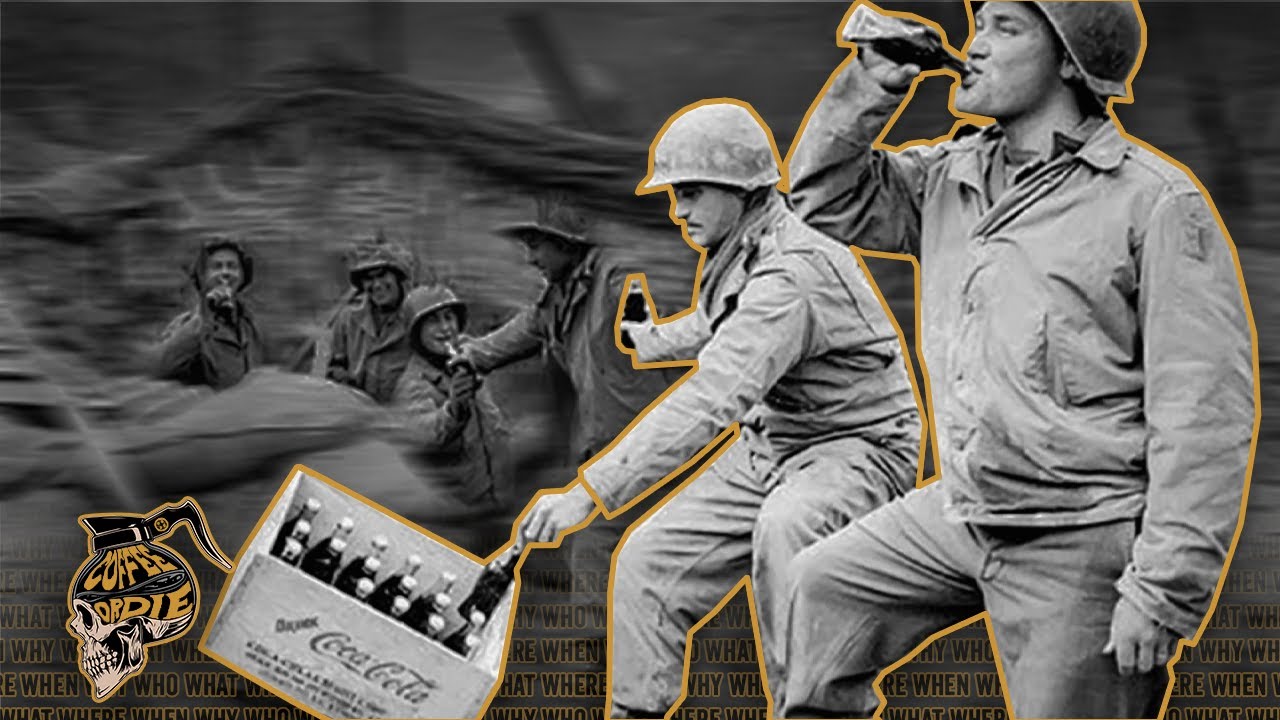 Soldiers on Coke in WWII