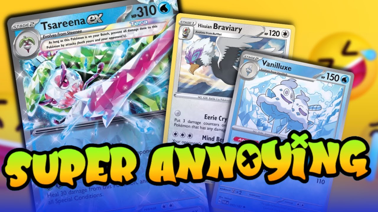 Tsareena ex is the BEST Pokémon Deck to annoy people with