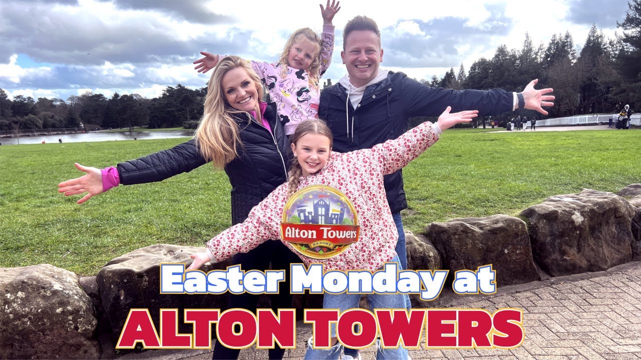 A rainy day at Alton Towers with Ride POVs | April 2023