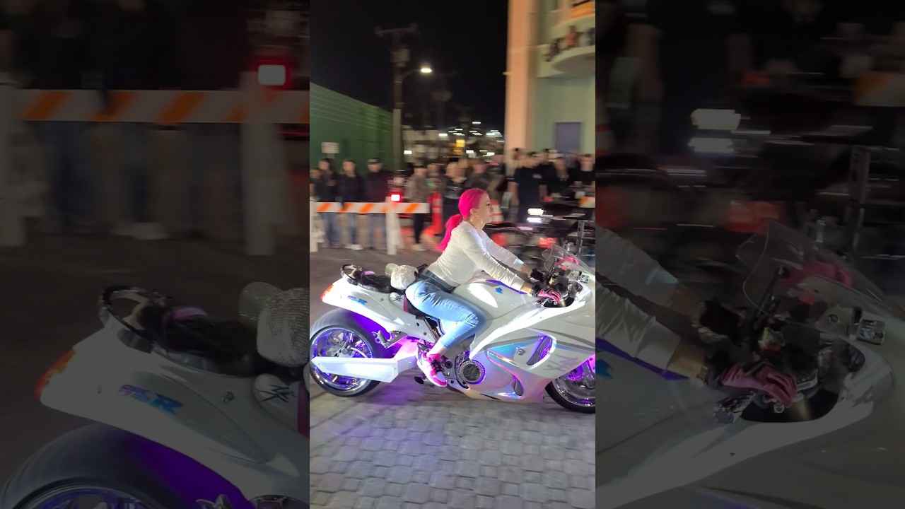 Daytona Bike Week 2025 Late Night Action