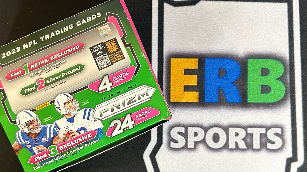 2023 Panini Prizm Football Retail Box!!! Massive Rookie QB Green Ice!  🤯🔥