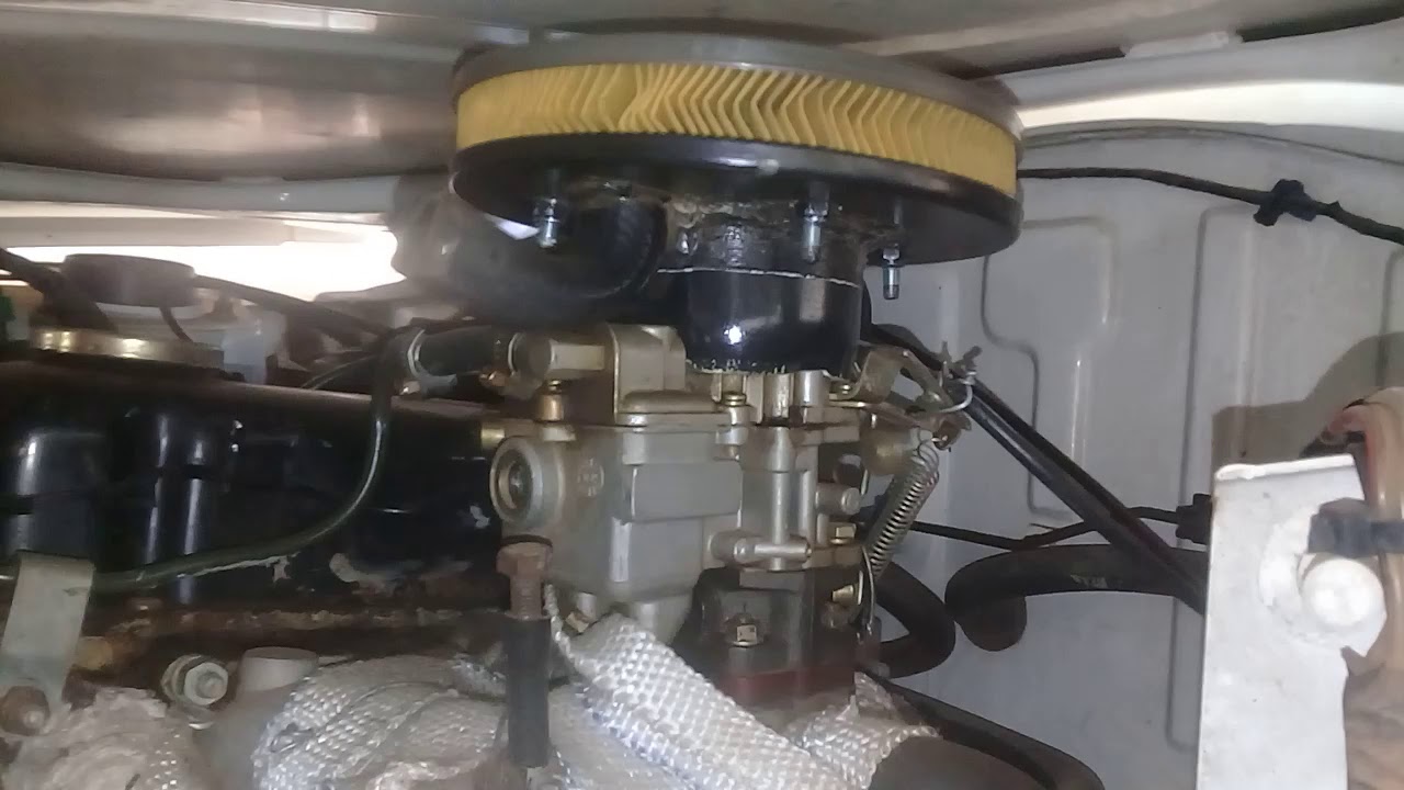Nissan 1400 Under The Hood