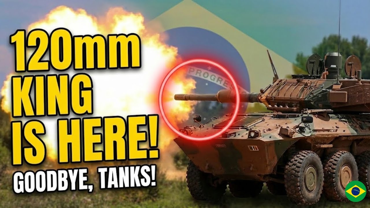 Centauro 2 BR: Почему новый бразильский 120-миллиметровый король меняет правила игры в Южной Амер...