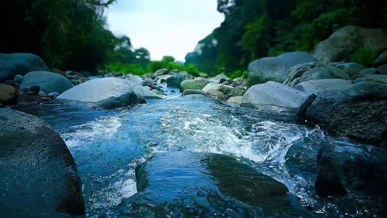 🌿 Peaceful Mountain Stream ASMR Sounds for Deep Sleep, Calm Focus & Relaxation