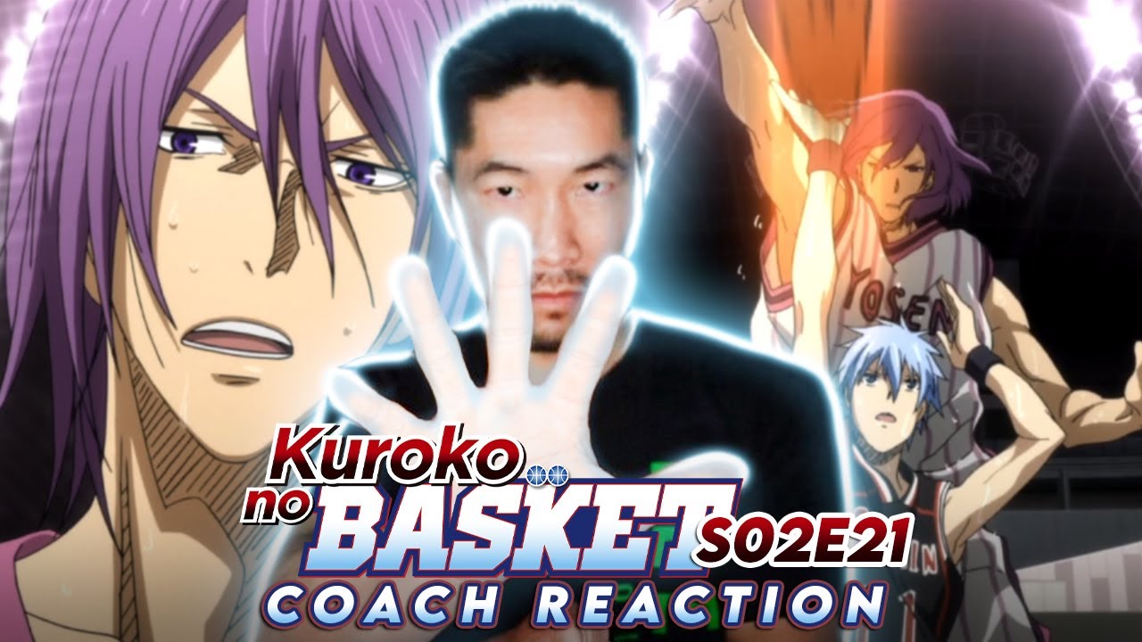 Coach Reacts to Kuroko No Basket | S2 E21 - Kuroko uses PHANTOM SHOT against Murasakibara