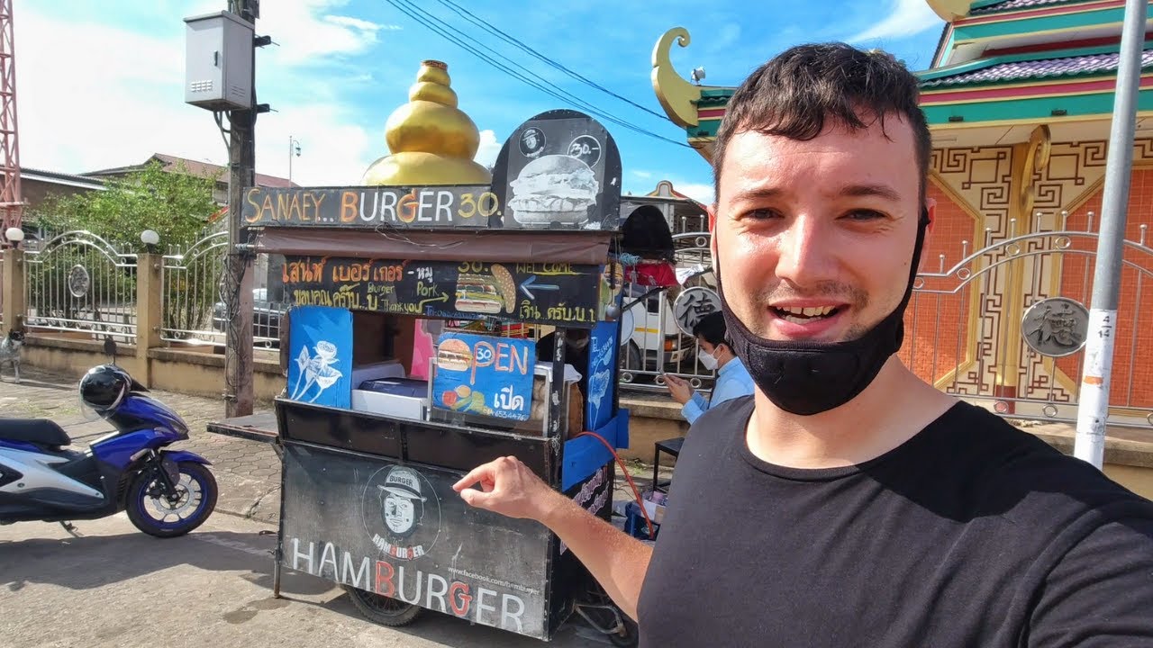 Thailand's Best Street Food Burger Stall (Just $1)