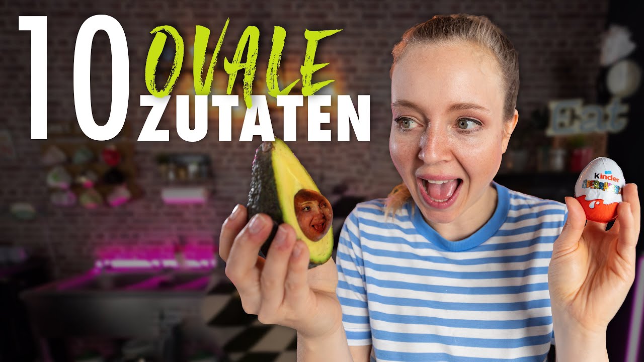 10 Zutaten Challenge - nur mit ovalen Zutaten