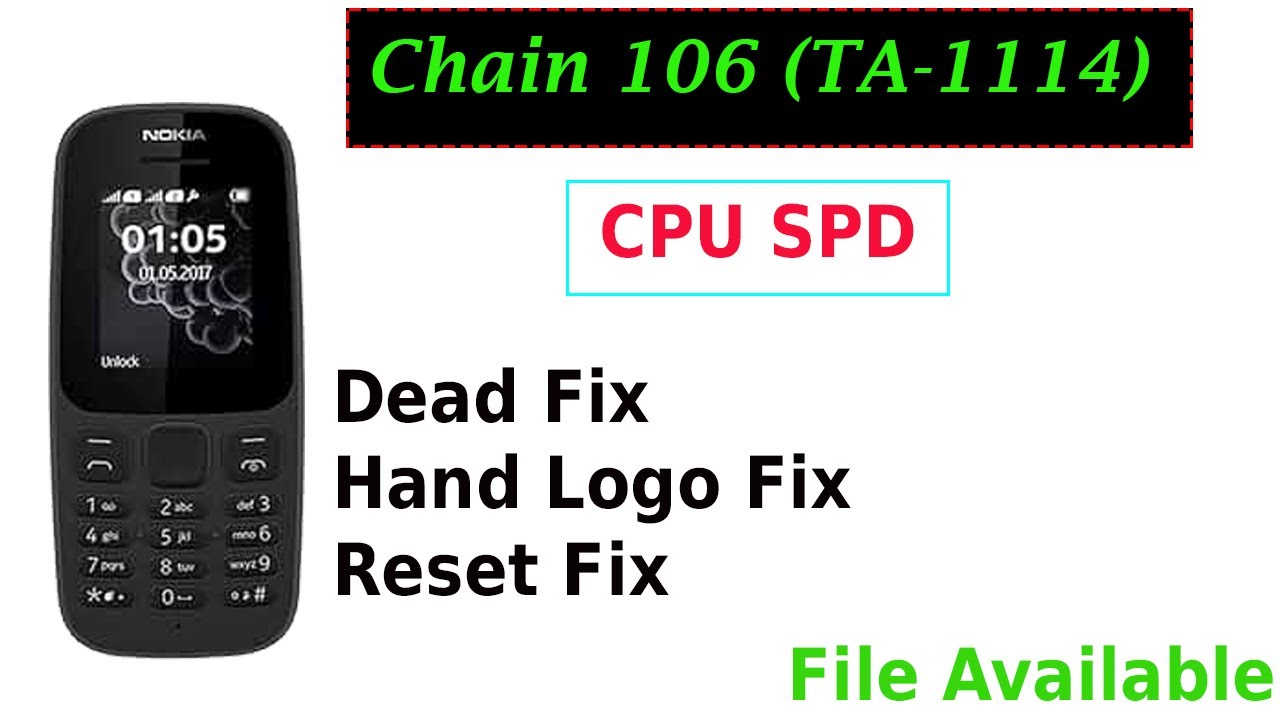 Chain 106 Ta-1114 Read Flash File SCR 2025