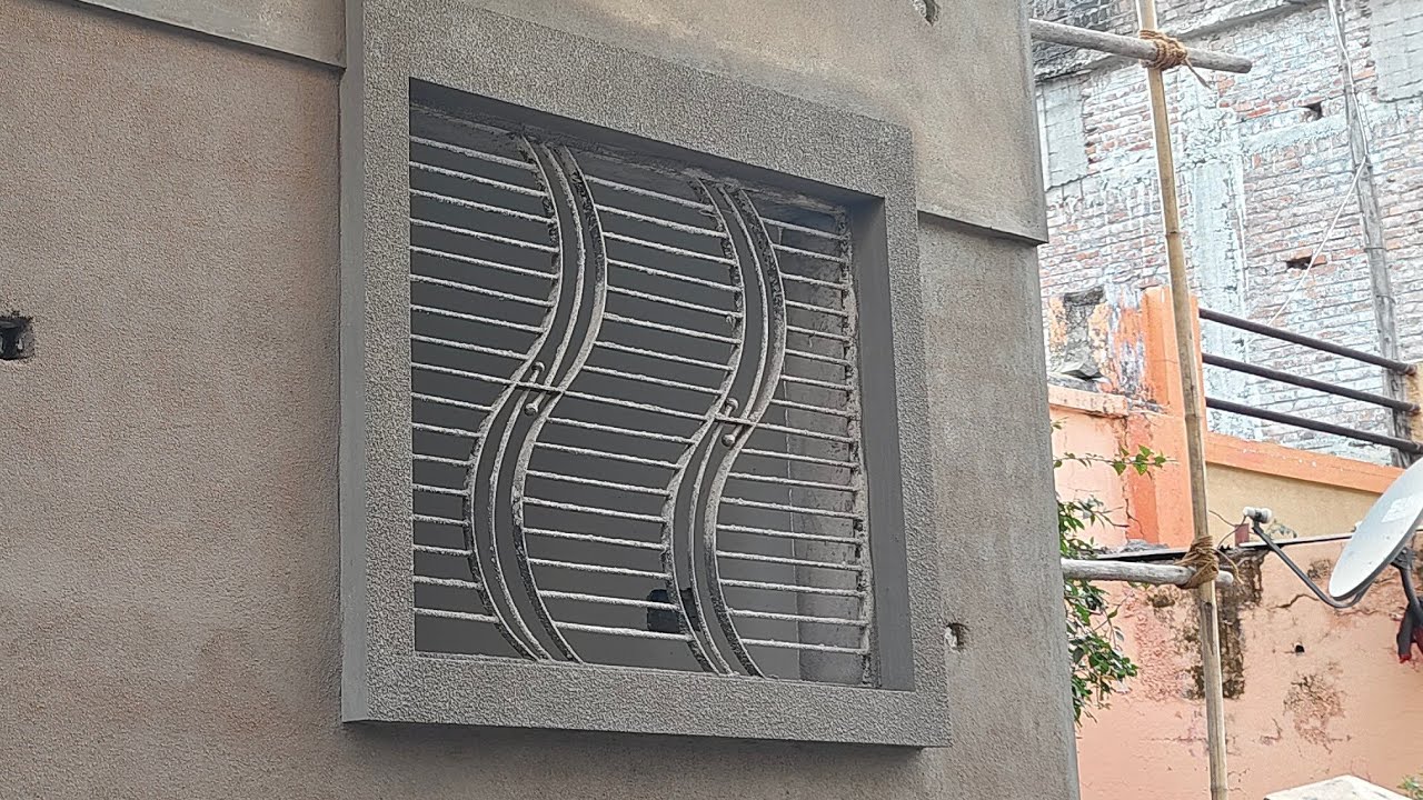 3 fit ke baad khidki baithane ka Tarika #windowbric installation#construction viral