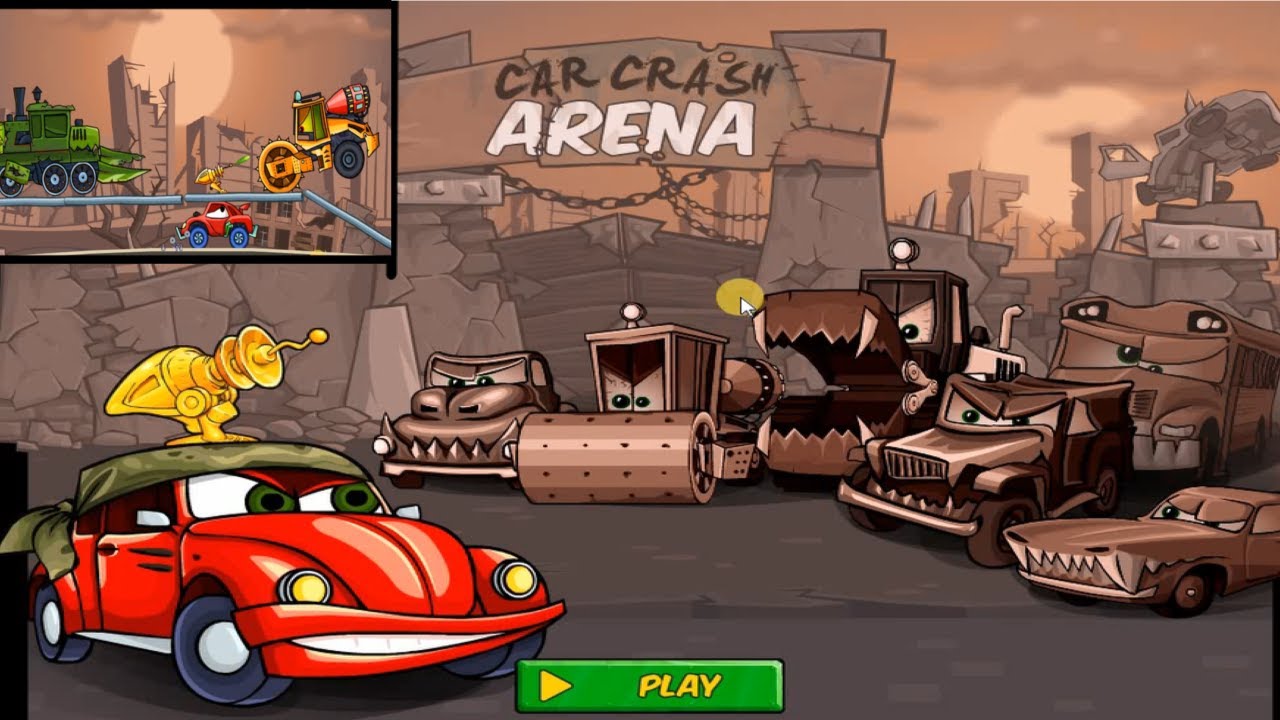 Car Eats Car 2 deluxe | Car Crash Arena gameplay