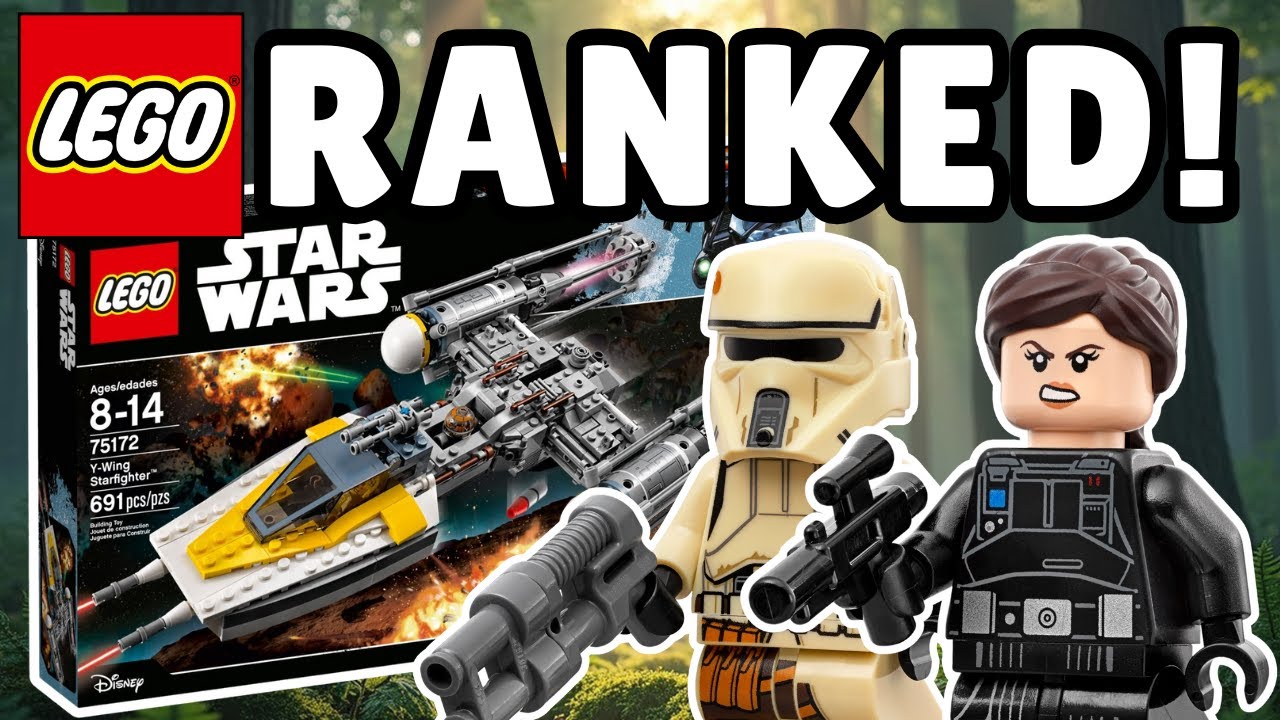 Все наборы Lego Star Wars Rogue One и Andor в порядке от худшего к лучшему.