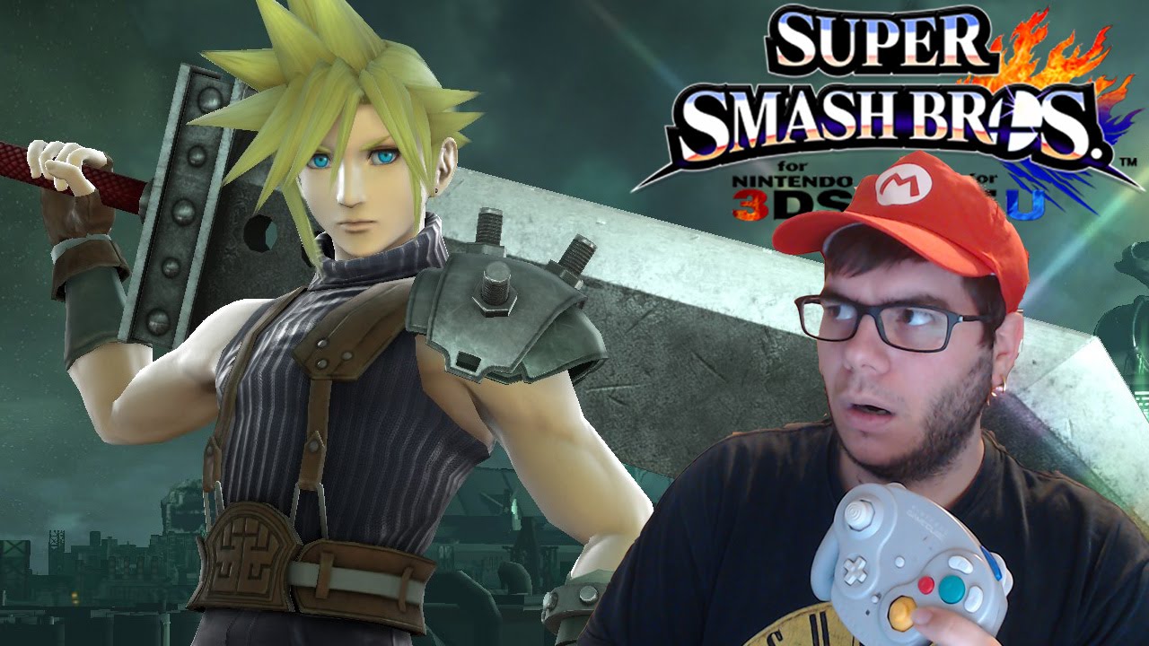 SUPER SMASH BROS WII U - "Jugando sin saber" - "CLOUD" | ¡EL LÍMITE ES BRUTAL!