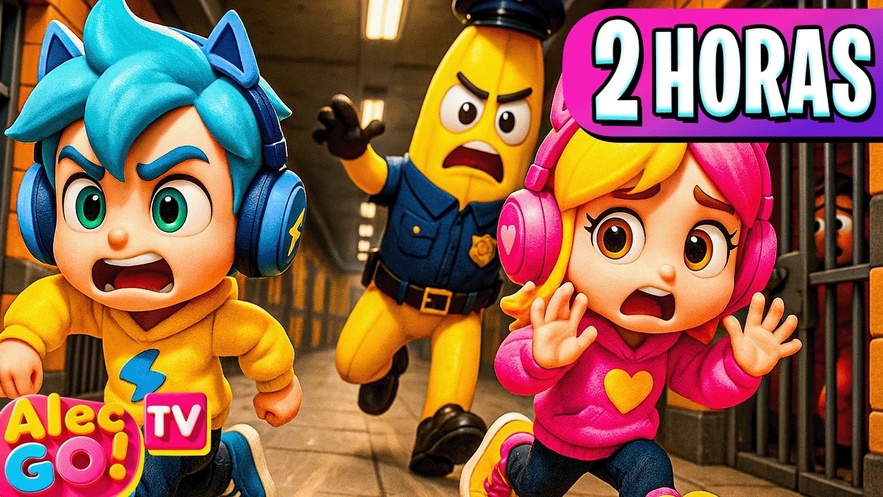 O POLICIAL &Eacute; UMA BANANA KKKK MAIS 2 HORAS FUGINDO DA PIS&Atilde;O NO ROBLOX! ( Alec GO! #TV)