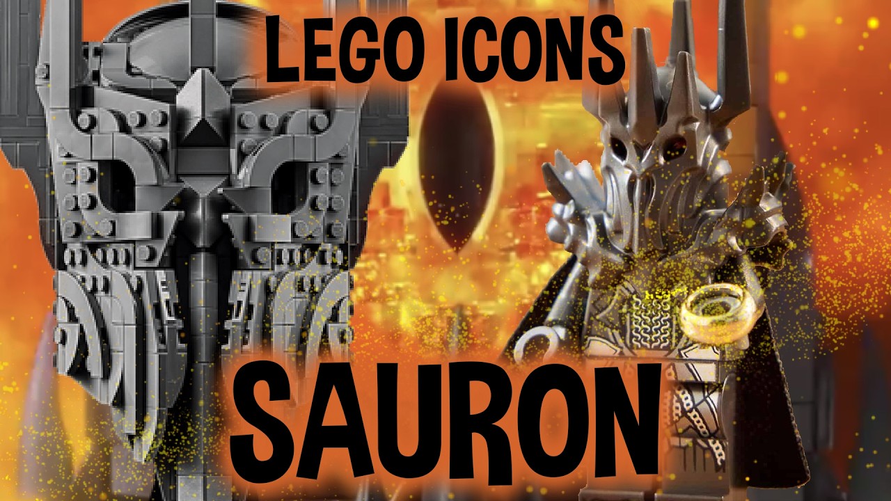 Lego Icons Sauron Helmet - A Closer Look