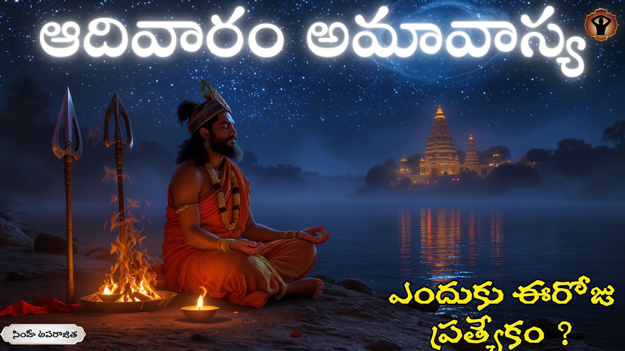 ఆదివారం అమావాస్య ప్రత్యేకత | Aadivaram Amavasya Significance & Powerful Benefits #simheeaparajita