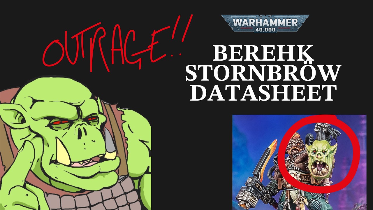 OI! DAT’S AN ORK HEAD! Votann Berehk Stornbröw Datasheet!