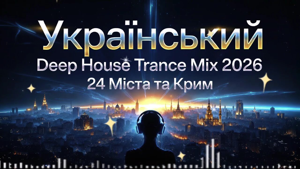 Deep House Trance Mix Україна — Знайди своє місто 🇺🇦