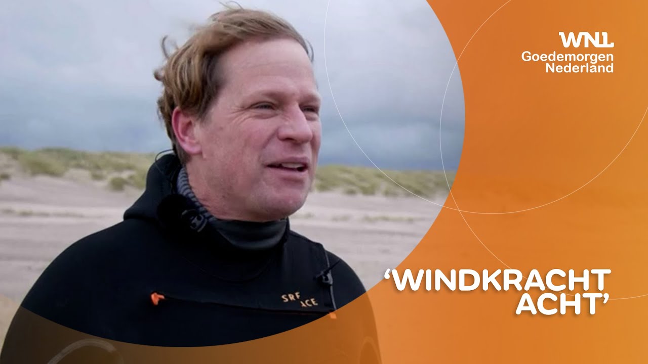 Kitesurfen met staatssecretaris van Defensie Gijs Tuinman: 'Windkracht acht'