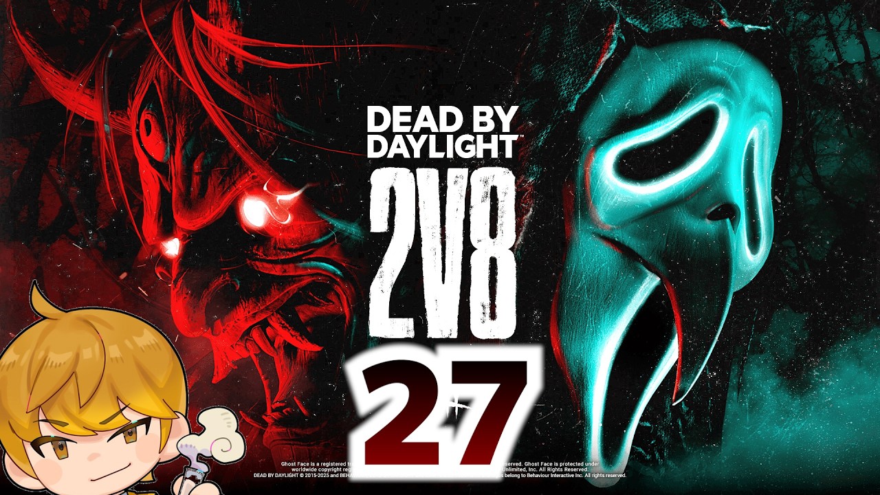 DbD  早朝2v8 逃げるんだよぅ！ dead by daylight #27