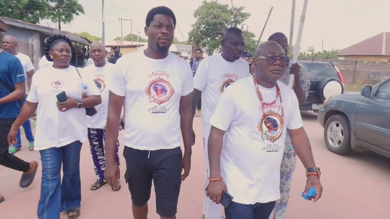 LATE MADAM DEACONESS, ALICE OMOLOLA OYEGOKE.  CHRISTIAN WAKE KEEPING FRIDAY 6TH