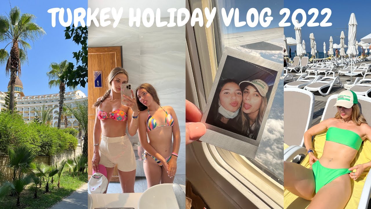 HOLIDAY VLOG ANTALYA TURKEY 2022! PART 1! Hotel Kirman Sidemarin beach and spa