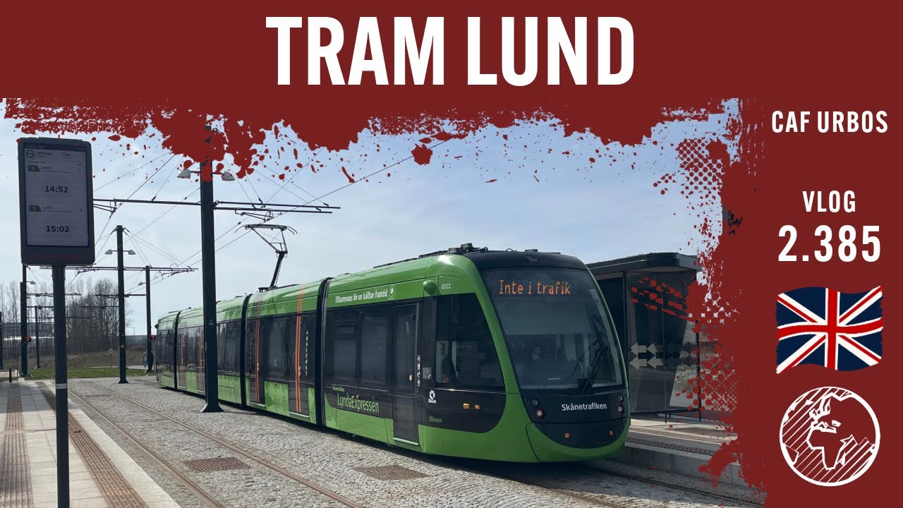 The Tram of Lund | TripReport | Vlog 2.385