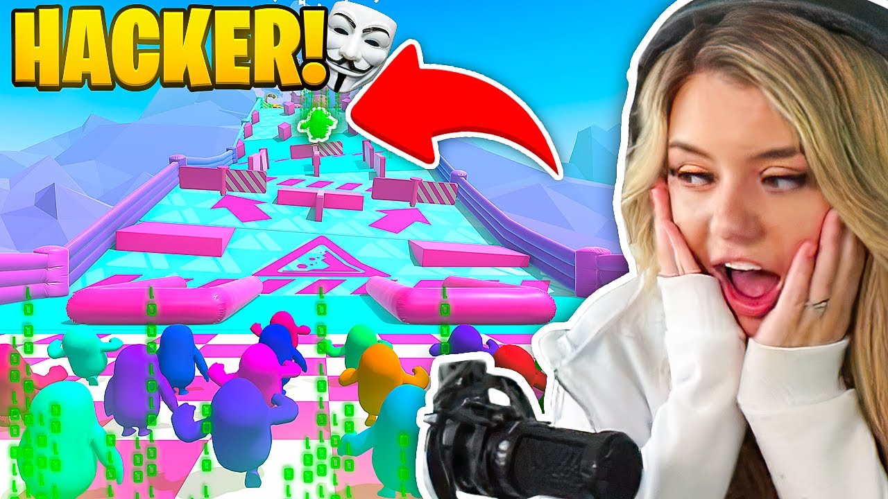 BrookeAB | HACKER FOUND IN FALL GUYS?!