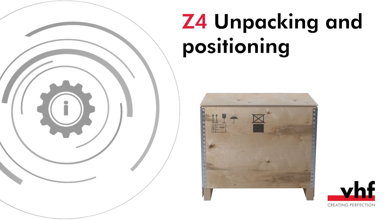 Z4 – Unpacking and positioning