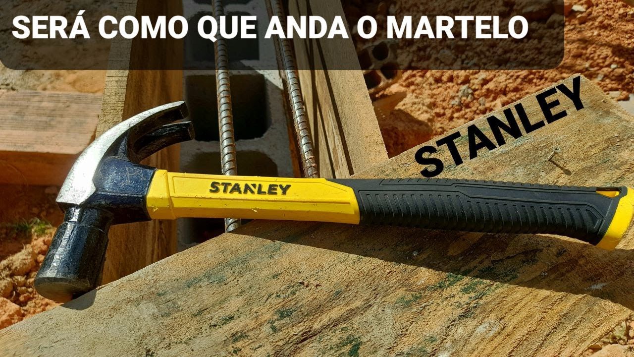 COMO SERÁ QUE ANDA O MARTELO STANLEY