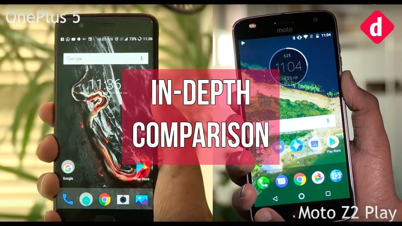OnePlus 5 Vs Moto Z2 Play | Digit.in