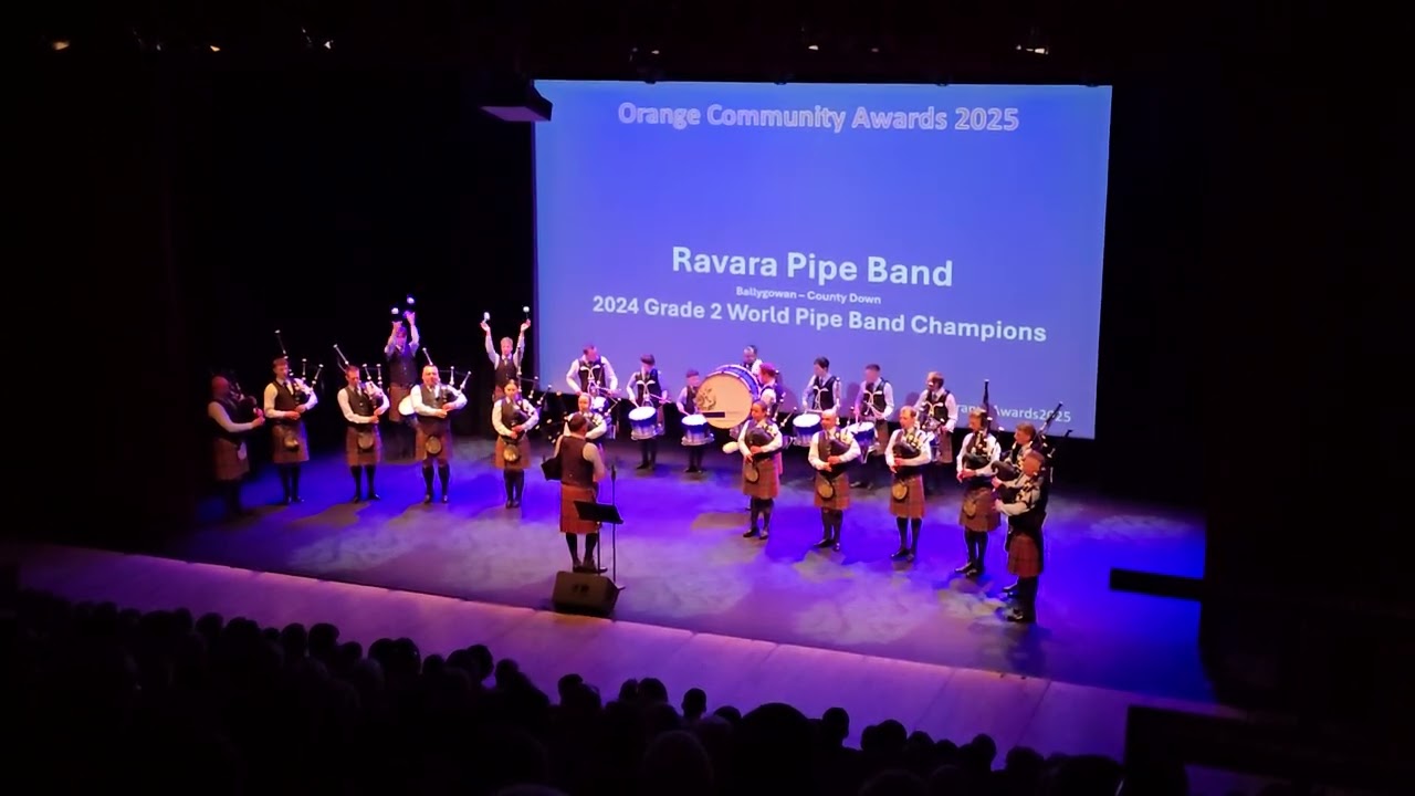 Ravara Pipe Band (2/3) #OrangeAwards2025