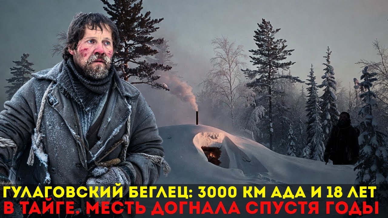 ОН ШЁЛ 3000 КМ ИЗ ГУЛАГА И ПРОЖИЛ В ТАЙГЕ 18 ЛЕТ... Но его нашёл ТОТ САМЫЙ ОХРАННИК