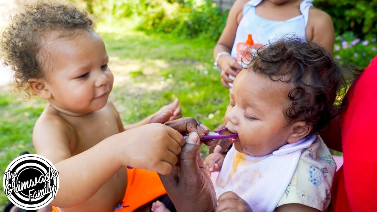 FIRST TIME WEANING OUR BABY WITH SIBLINGS HELP!