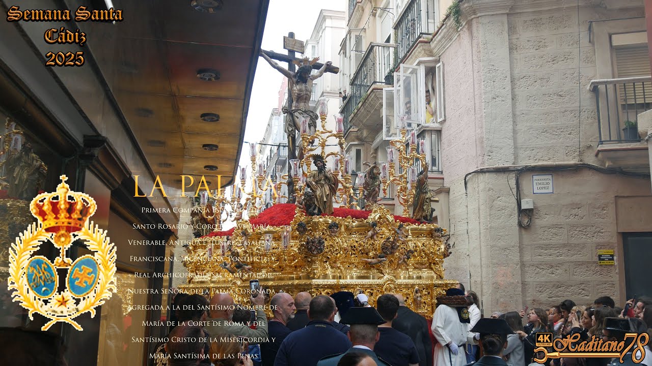 [4K ᴴᴰᴿ] CRISTO MISERICORDIA / Semana Santa Cádiz 2025