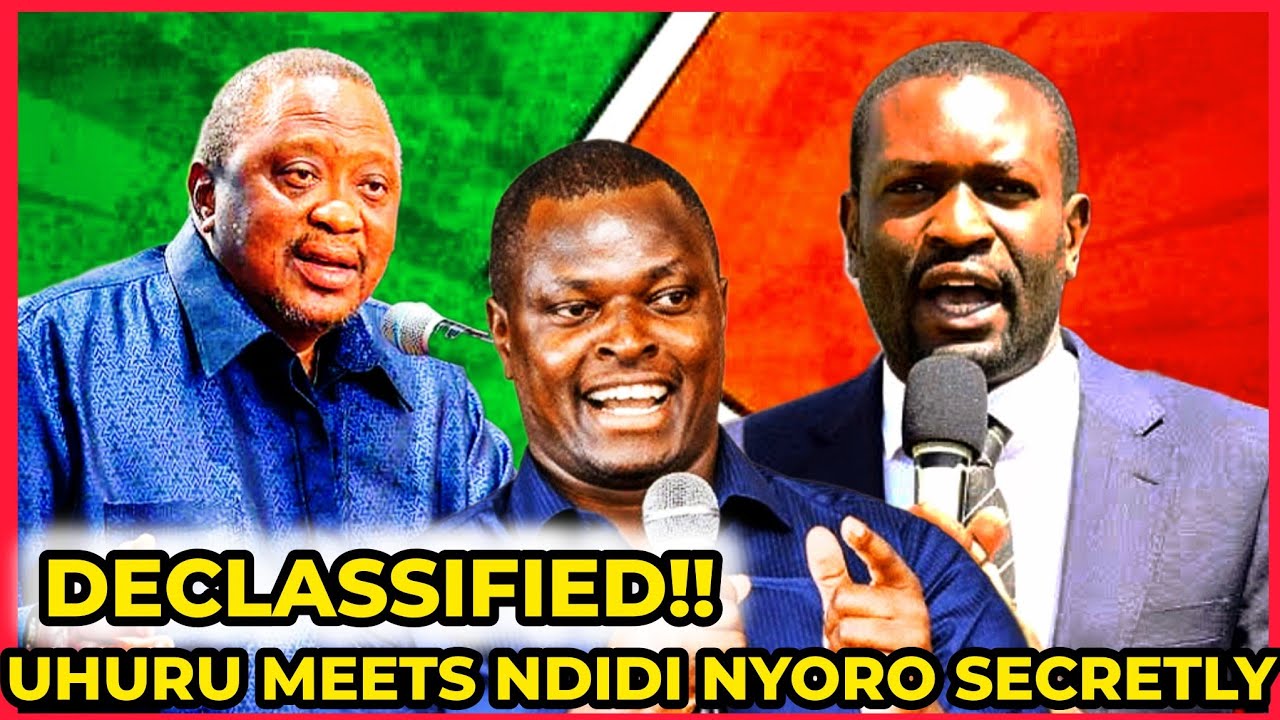 NIS REPORT: Uhuru Holds Closed Door Meeting With Ndidi Nyoro To Join Sifuna After Genz Calls‼️